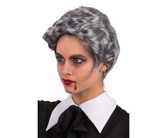 Carnival Toys 8004761026745 Kurzhaarperücke grau im Umschlag Herren Party und Fasching 190, Mehrfarbig