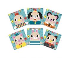 Janod J08035 Magnetisches Lernspiel 30 Teile