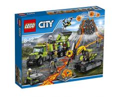 LEGO City 60124 - Vulkan-Forscherstation, Bauset, Bauspielzeug