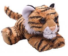 Wild Republic Hugems Plüschtier, Kuscheltier, Tiger 18cm