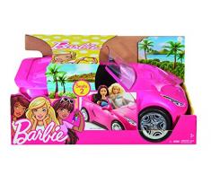 Barbie DVX59 - Cabrio Fahrzeug, in pink, mit Platz für 2 Puppen, Puppen Zubehör, ab 3 Jahren