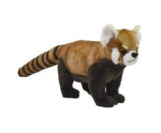 Hansa Plüschtier Panda, Rot, 4 Pfoten, 23 cm, 40 ml