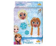 Hama 7958 - Geschenkpackung Frozen, ca. 2000 Bügelperlen und je eine große und sechseckige Stiftplatte