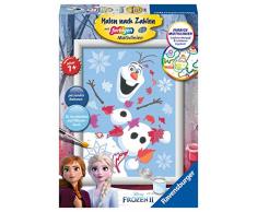 Ravensburger Malen nach Zahlen 28484 Dfz Disney Frozen 2: Fröhlicher Olaf