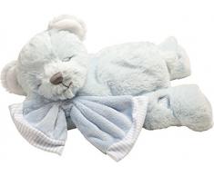 Suki Gifts 10092 - Hug-a-Boo Teddy Bär Spieluhr, 28 cm, blau