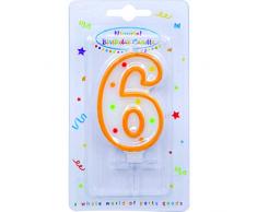 Procos 91677 Zahlenkerze 6