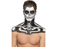 Smiffys 46229 - Flüssiger Latex, Topf und Schwamm, 59 ml, schwarz