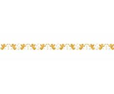 Ursus 59080014 - Masking Tape Weihnachtsengel, 1 Rolle, 15 mm x 10 m, gold