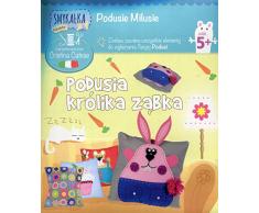 Have Fun SMFPPKZ Kaninchen Kopfkissen, Grey, S-M