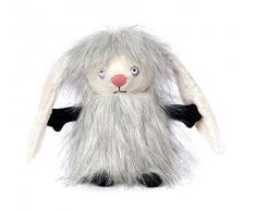 sigikid BEASTS, Kuscheltier für Erwachsene und Kinder, Hase, Snow Patrol, Beasts Town, Weiß, 39134