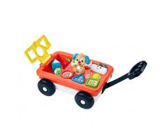 Fisher-Price GHV01 - Lernspaß Spielzeug Bollerwagen mit Lernspiele ab 6 Monaten, Deutsche Sprachversion