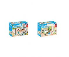 Playmobil 9268 - Badezimmer & 9271 - Schlafzimmer