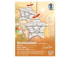 Ursus 5090010 - Geschenkbox Stella, 5 Stück, vintage weiß