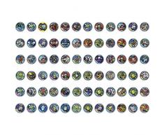 Hasbro European Trading B.V. B5944EU4 - Yo-Kai Watch Sammelmedaillen, Spiele und Puzzles, farblich sortiert