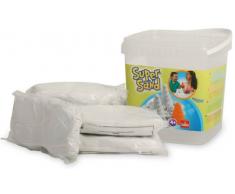 Goliath 83231 | Super-Sand Eimer groß | magischer Super Sand für Sandburgen im Kinderzimmer| kreative Sandbauwerke | faszinierender Spielsand für Klein und Groß | ab 4 Jahren