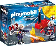 PLAYMOBIL 9468 Spielzeug - Feuerwehrmänner mit Löschpumpe