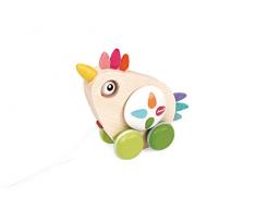 Janod J08234 - Zigolos Nachziehtier Huhn