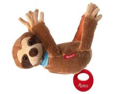 sigikid, Mädchen und Jungen, Hängespieluhr Faultier mit austauschbarem Spielwerk, Babyspielzeug, empfohlen ab 0 Monaten, braun, 42417