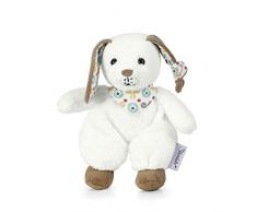 Sterntaler Mini-Spieltier Waldis Hoppel, Integrierte Rassel, Alter: Für Babys ab der Geburt, 15 cm, Weiß/Braun