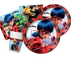 Ciao- Party-Tisch, Rot, Schwarz, Y5043