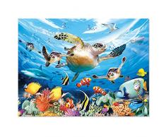 Howard Robinson hr28523 Journey of The Sea Turtle Super 3D Kinder Wand Poster
