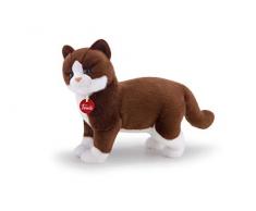 Trudi 21035 Katze Gildo Plüsch, Braun/Weiß, M