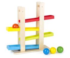 Small Foot 11195 Kugelbahn kompakt Spielzeug, Mehrfarbig