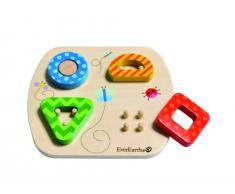 EverEarth EE33604 - Holzpuzzle Wald, mehrfarbig