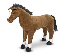 Melissa & Doug Pferd - Naturgetreues Plüschtier mit lebensechtem Gesichtsausdruck