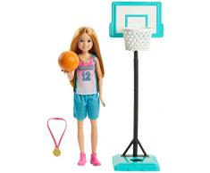 Barbie GHK35-„Traumvilla Abenteuer“ Basketball Stacie Puppe, Mehrfarbig