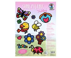 Fensterbild Bastelset, Suncatcher Frühling