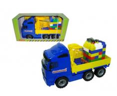 Putzwagen polesie9586 53,5 x 26,5 x 20,5 cm Volvo Truck mit Kran Arm