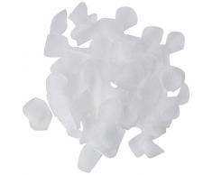 Gifts 4 All Occasions Limited SHATCHI-485 300 Rosenblätter aus Seide, Weiß