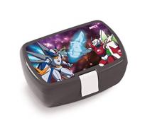 Nici 45468 Brotdose, Weltall, 18x12,5x6,5cm, grau