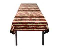 Boland 72355 Tischdecke Horror Clown, Mehrfarbig