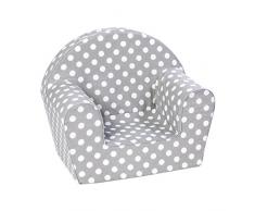 Knorrtoys 68340 - Kindersessel - dots grey