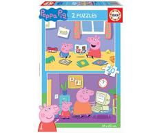 Kunstpflanze Peppa Pig Puzzle, farbig Sortiert (18087)