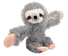 Wild Republic Huggers Schnapparmband Kuscheltier, Plüschtier, Faultier 20 cm