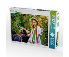 CALVENDO Puzzle Beste Freunde 1000 Teile Lege-Größe 64 x 48 cm Foto-Puzzle Bild von Yulia Schweizer Photografie