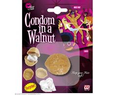 Widmann Scherzartikel Walnuss mit Kondom