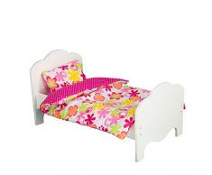 OLIVIAS S Phones Cute Little World – Waschtisch Einzelbett mit Steppdecke für Puppe, td-11929 – 1 C