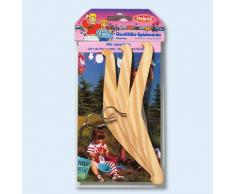 304 - Heless - Kleiderbügel aus Holz, 3 Stück