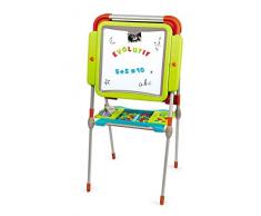Smoby 410205 Evolution Metalltafel, höhenverstellbar, Magnettafel, für Kinder ab 3 Jahren, Mehrfarbig