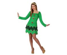 ATOSA 8422259172468 - Verkleidung Sexy Weihnachtsbaum, Erwachsene, Größe: 38/40