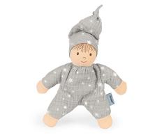 Sterntaler Spielpuppe, Integrierte Rassel, Alter: Für Babys ab der Geburt, 17 cm, Hellgrau