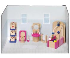 Puppenmöbel Badezimmer (22-teilig)