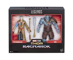 Hasbro Marvel Legends Thor: Ragnarok 15 cm große Grandmaster und Korg Action-Figuren 2er-Pack