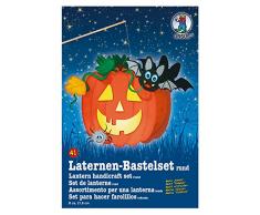 Ursus 18700041 - Laternen Bastelset Kürbis, ca. 21,8 x 31 x 10,3 cm, bunt