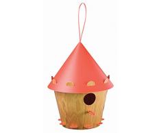 Troppenz Bachmann TT23 - Vogelhaus tweet Home, rund, sperrholz, orange