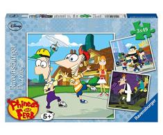 Ravensburger Puzzle 49 Teile - 3 Puzzles - In geheimer Mission